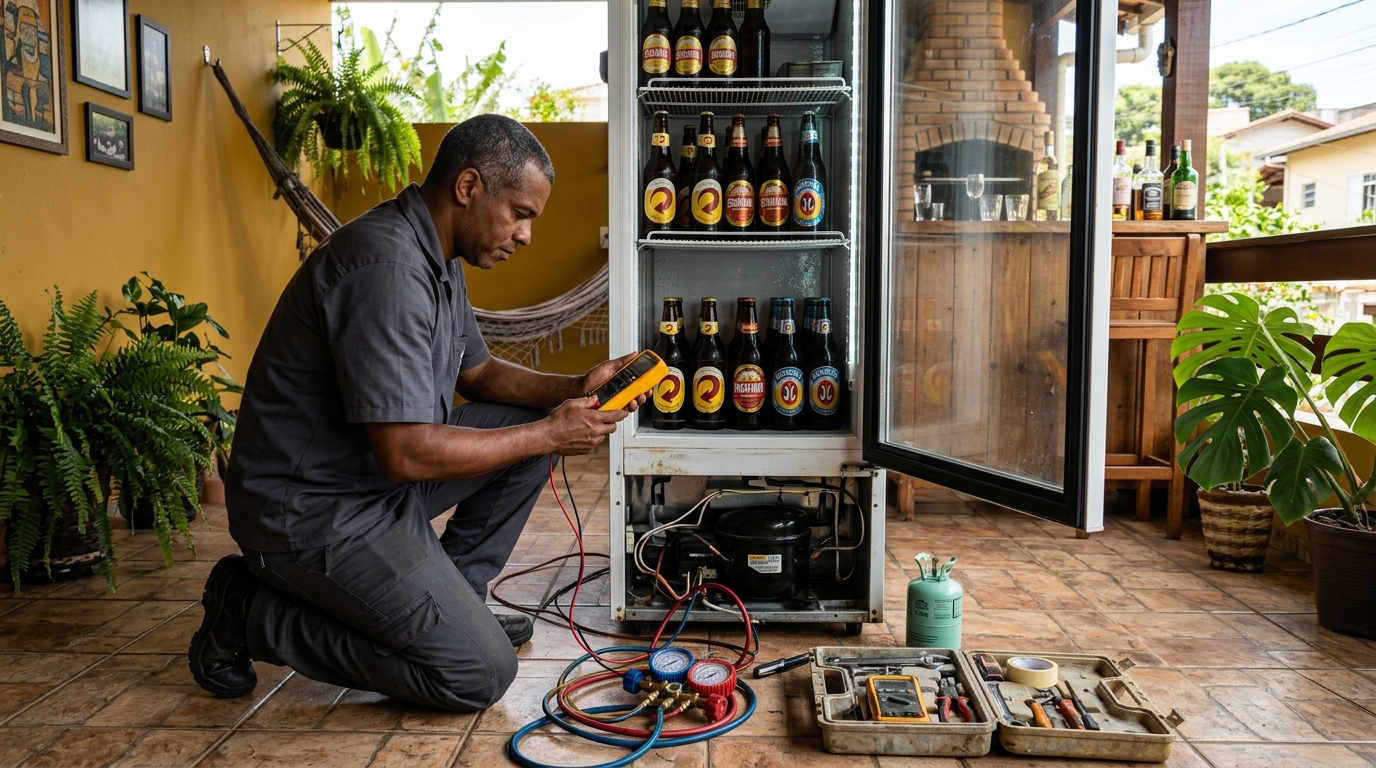 Reparo de Cervejeira Residencial em Natal‑RN